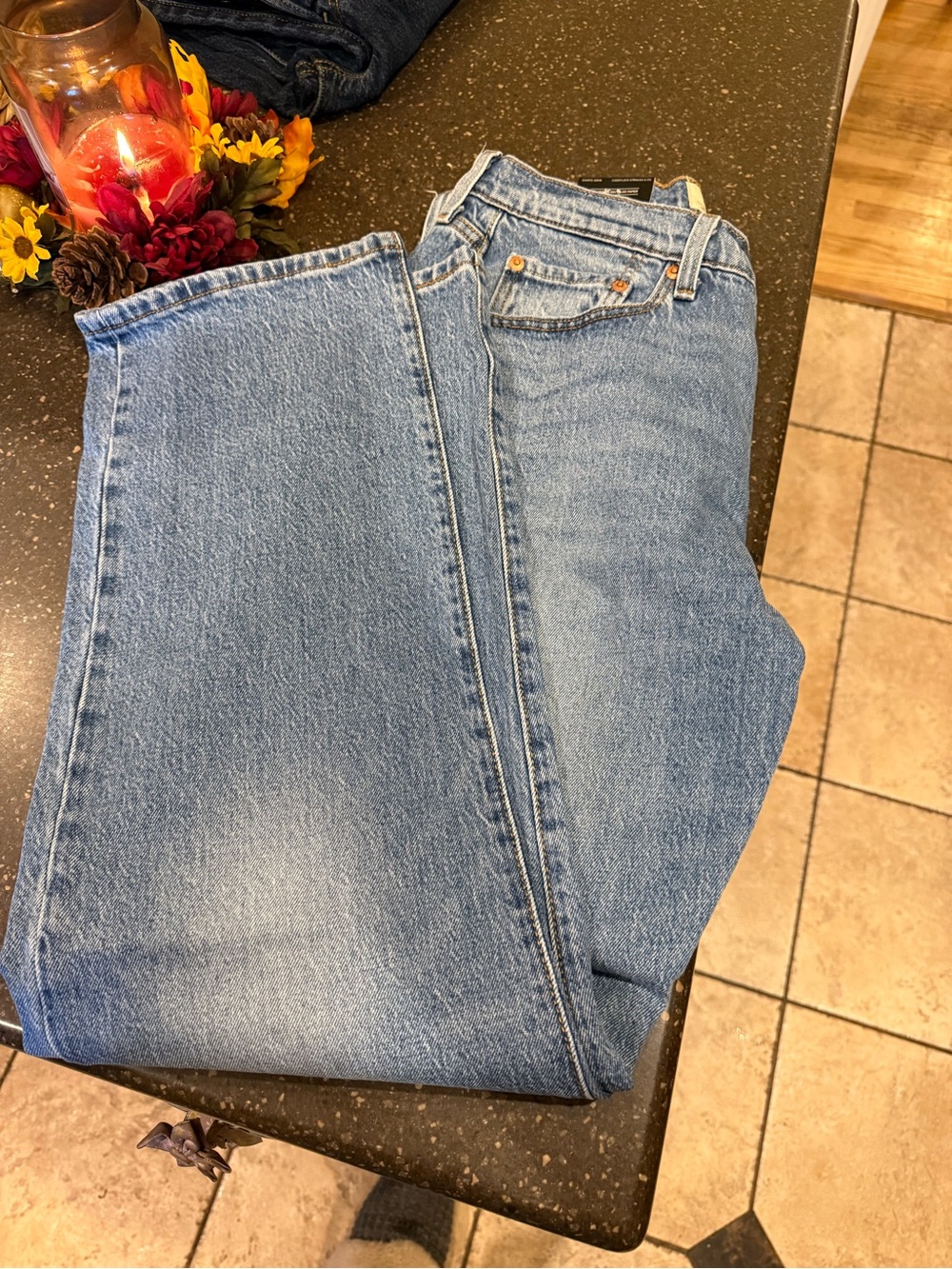 Levi's Women's Light Blue Straight-Leg Jeans
